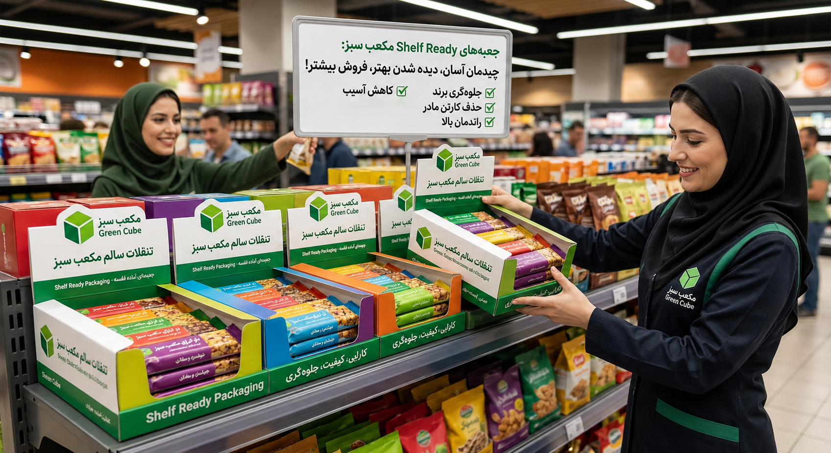 جعبه‌های Shelf Ready