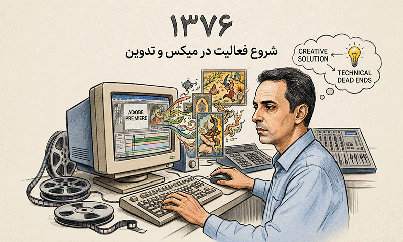 شروع فعالیت در میکس و مونتاژ