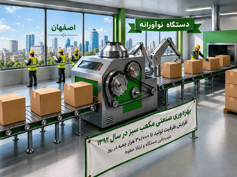 ظرفیت ۳۰,۰۰۰ جعبه برای آوند